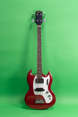 1967 Gibson Melody Maker Bass Sparkling Burgundy