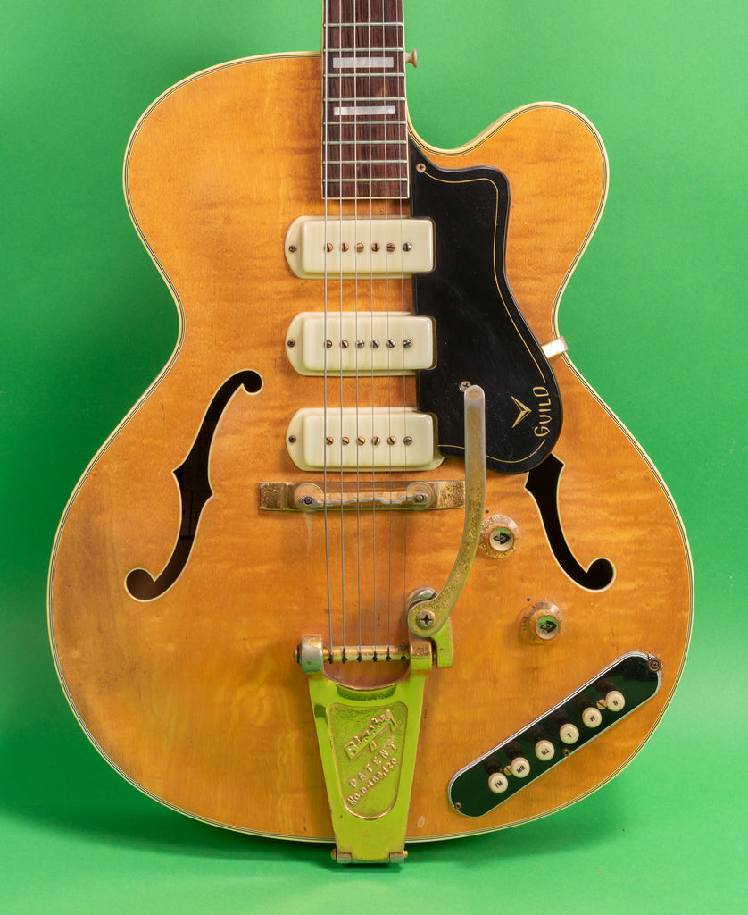 1960 Guild X 375 Natural Maple