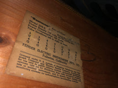 1956 Fender Bassman Amp