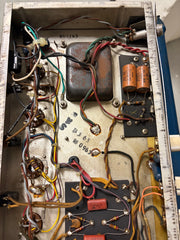 1962 Fender Showman Amplifier Blue