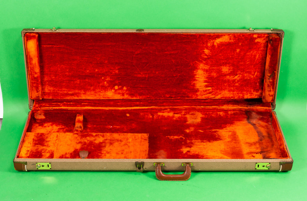1962 Fender Jazzmaster or Jaguar Case, Brown