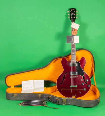 1968 Gibson ES 335 Sparkling Burgundy