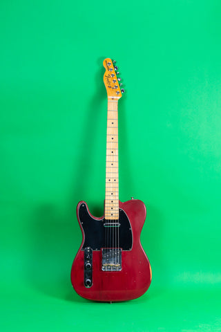 1978 Fender Telecaster  Red Left Handed