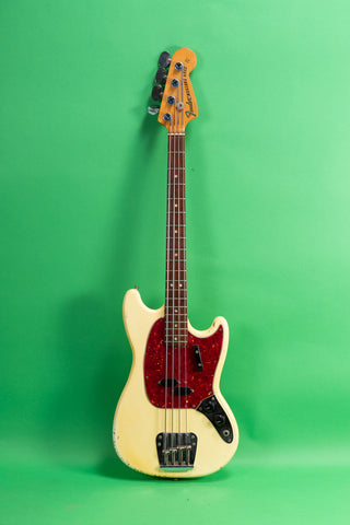 1968 Fender Mustang Bass Olympic White
