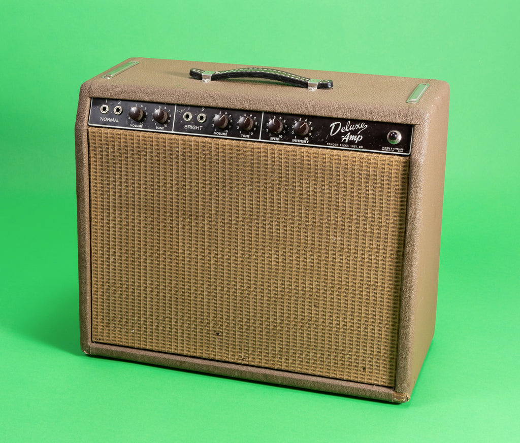 1961 Fender Deluxe Amp Brown
