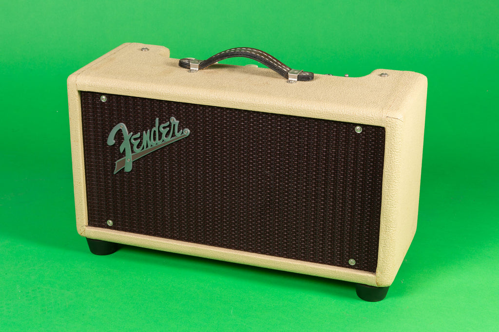 1996 Fender Reverb Unit White with Oxblood